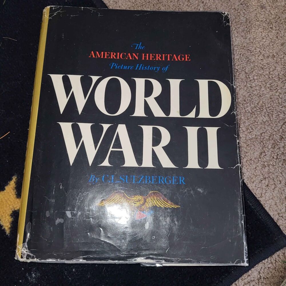 Vintage 1966 Picture Book of World War II